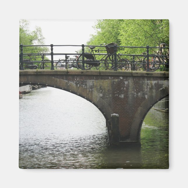 Amsterdam Fridge Magnet (Front)