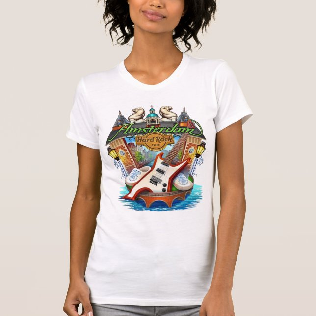 Amsterdam hard rock T-Shirt (Front)