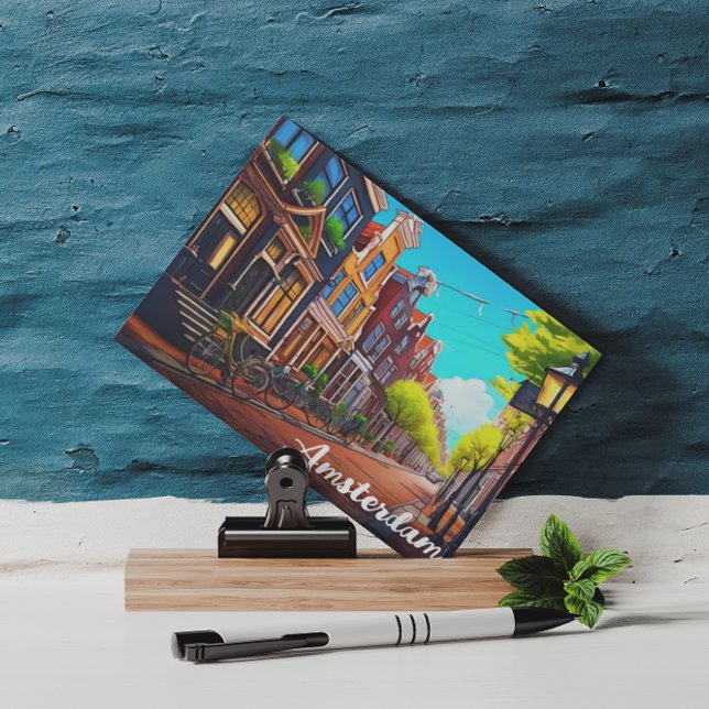 Amsterdam Holland Houses Travel Europe Postcard (Creator Uploaded)