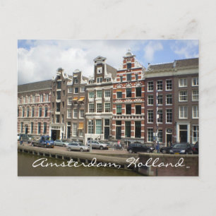 Amsterdam, Holland Postcard