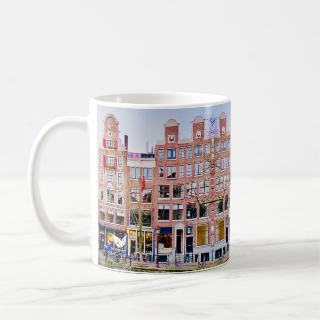 Amsterdam houses mug (Left)