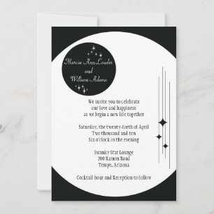 Amsterdam Invitation: Midnight Invitation