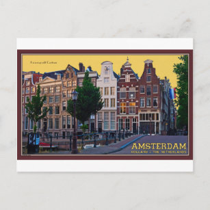 Amsterdam-Keizersgracht Centrum Postcard