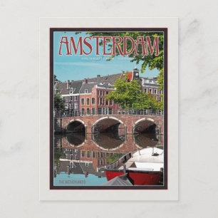 Amsterdam - Keizersgracht Postcard