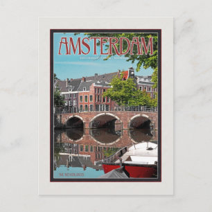 Amsterdam - Keizersgracht-RGrachtCentrum Postcard