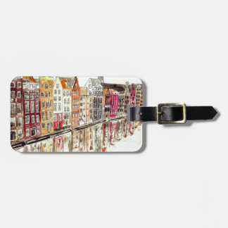 Amsterdam Luggage Tag