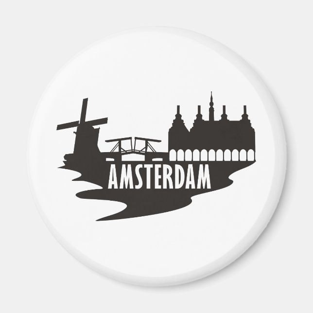 Amsterdam Magnet (Front)