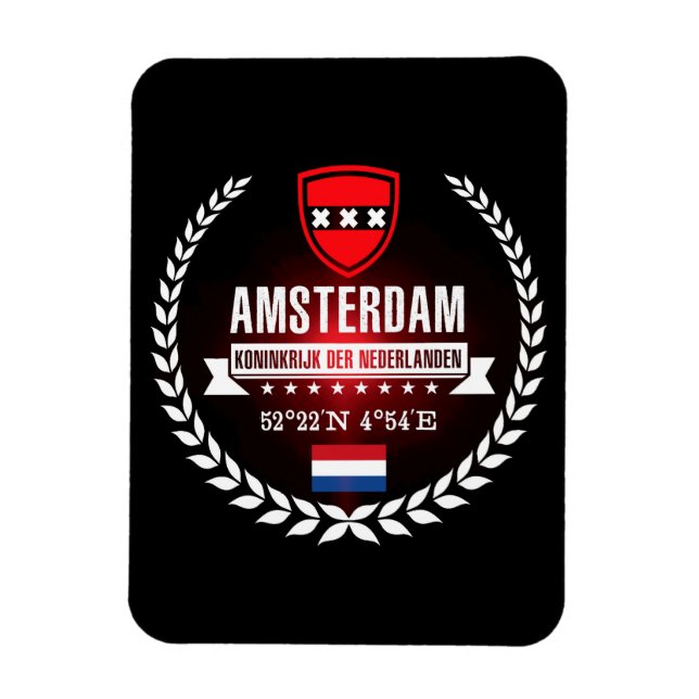 Amsterdam Magnet (Vertical)
