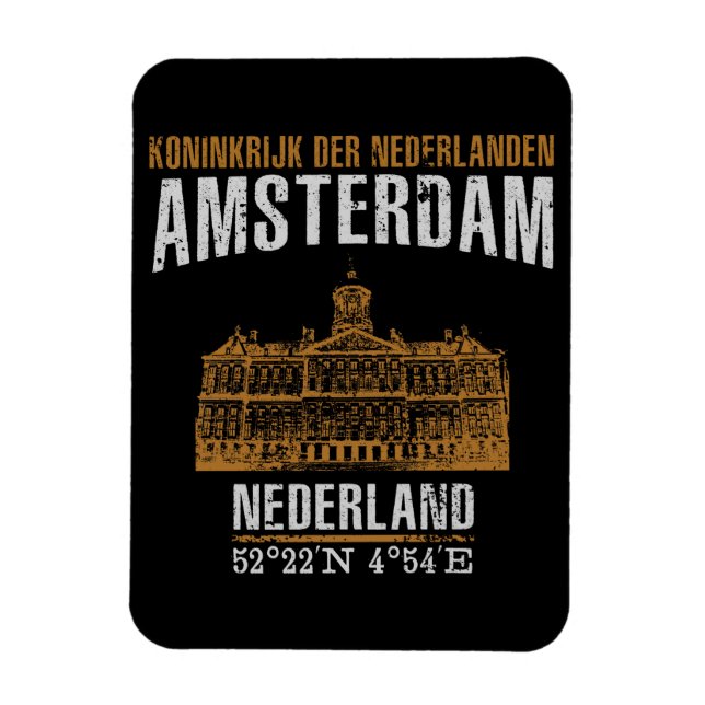 Amsterdam Magnet (Vertical)