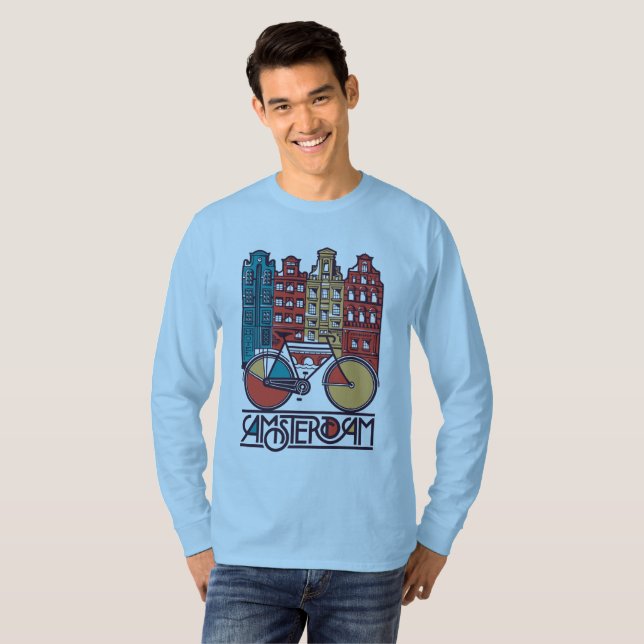 Amsterdam Men's t shirt (Front Full)
