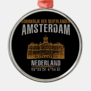 Amsterdam Metal Tree Decoration