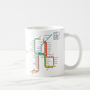 Amsterdam metro Mug