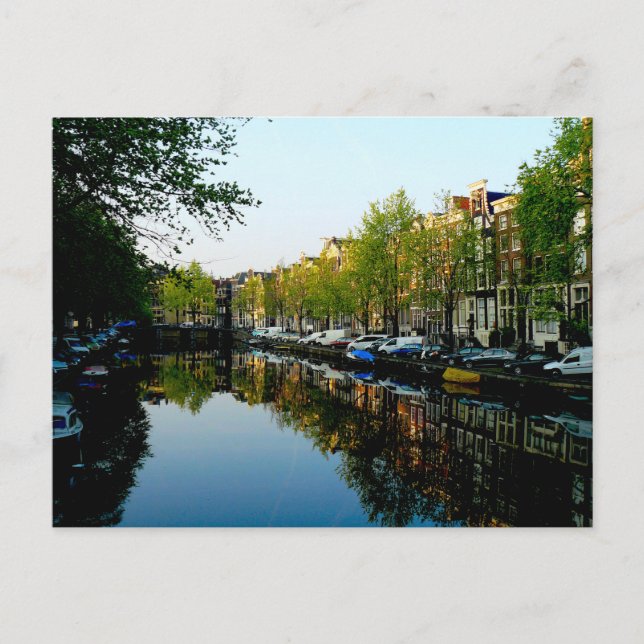 Amsterdam Mornings Postcard (Front)