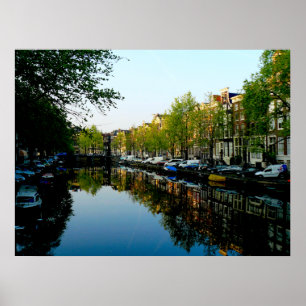 Amsterdam Mornings Poster