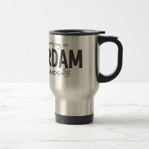 AMSTERDAM mug - choose style & colour