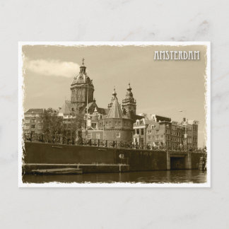 Amsterdam, Netherland Postcard