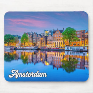 Amsterdam, Netherlands, At Sundown Mouse Mat