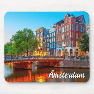 Amsterdam, Netherlands, At Sundown Mouse Mat