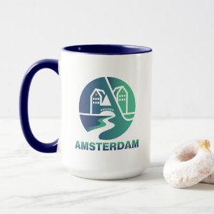 Amsterdam Netherlands Europe Mug