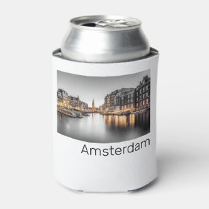Amsterdam Netherlands Holland Dutch Souvenir Can Cooler