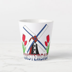 Amsterdam Netherlands Latte Mug