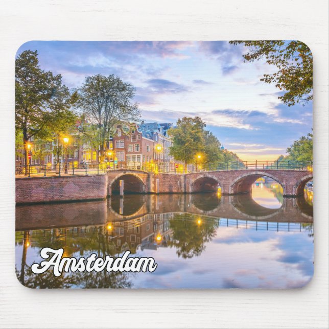 Amsterdam, Netherlands Mouse Mat (Front)
