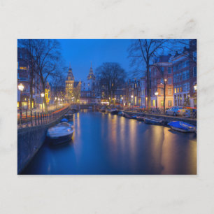 Amsterdam, Netherlands Photography Postcard