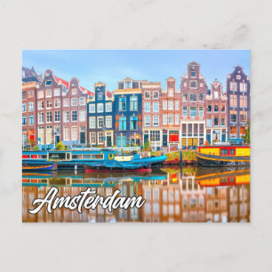 Amsterdam, Netherlands Postcard