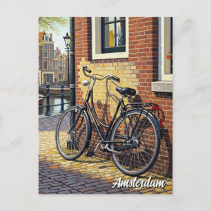 Amsterdam Netherlands Postcard