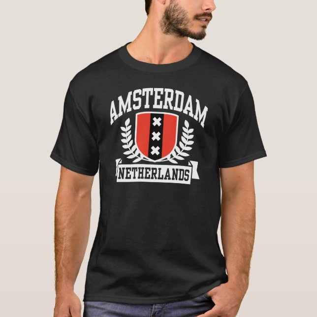 Amsterdam Netherlands T-Shirt (Front)