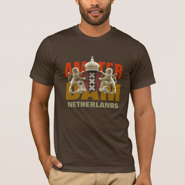 Amsterdam Netherlands T-Shirt (Front)