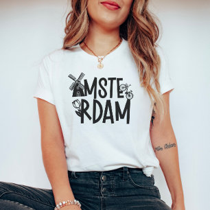 Amsterdam Netherlands Travel T-Shirt