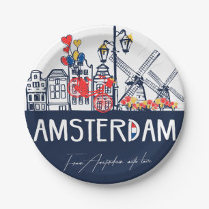 Amsterdam paper plates