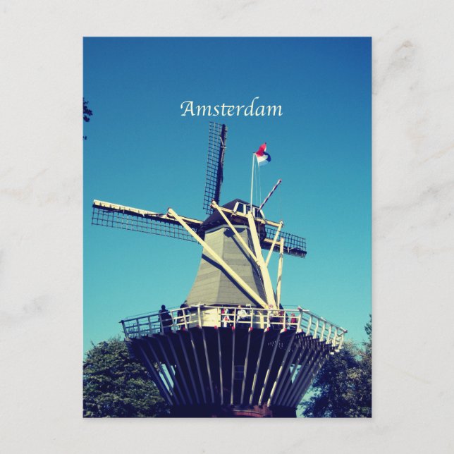 Amsterdam Postcard (Front)