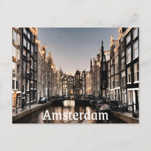 Amsterdam Postcard