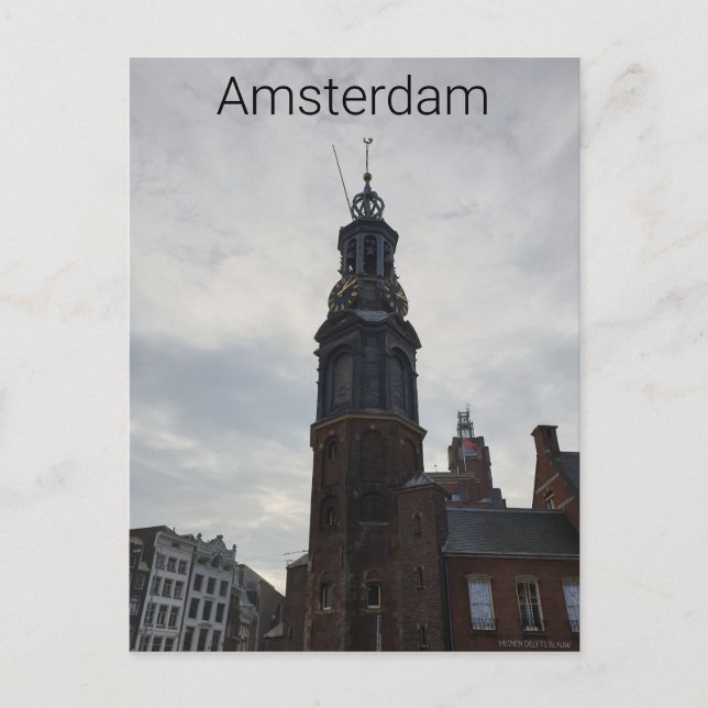 Amsterdam Postcard (Front)
