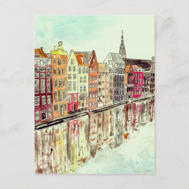 Amsterdam Postcard (Front)