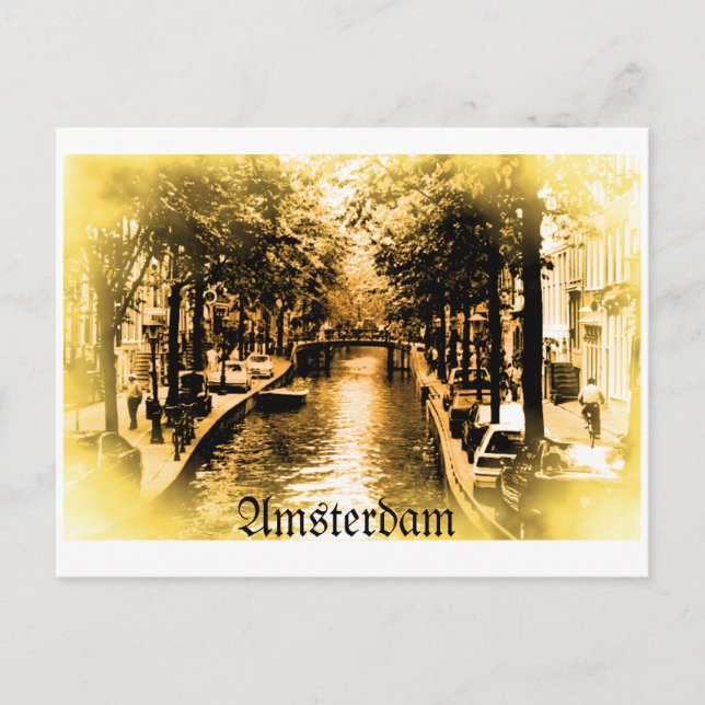 Amsterdam Postcard (Front)