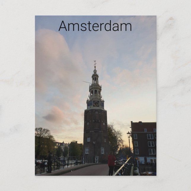 Amsterdam Postcard (Front)
