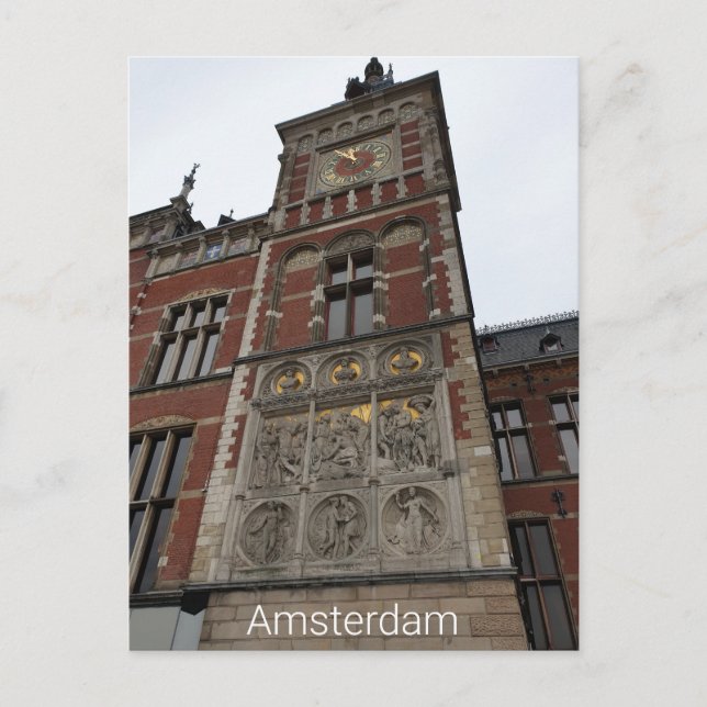Amsterdam Postcard (Front)