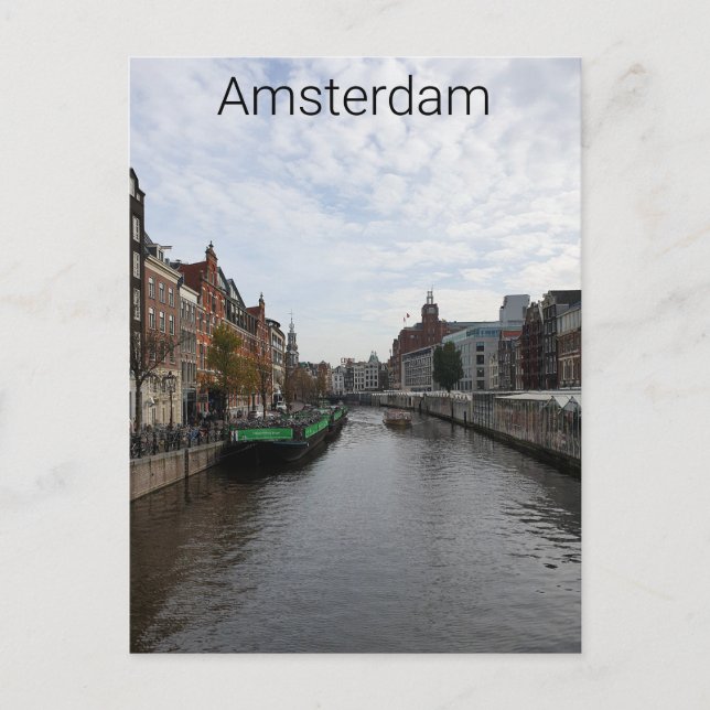 Amsterdam Postcard (Front)