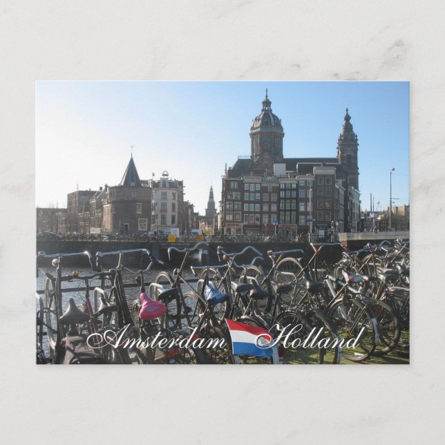 Amsterdam Postcard (Front)