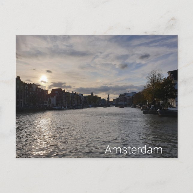 Amsterdam Postcard (Front)