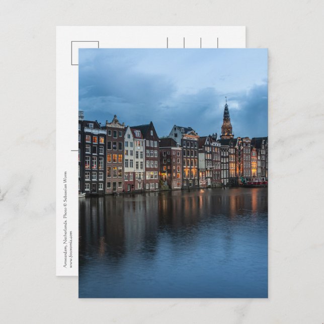 Amsterdam Postcard (Front/Back)
