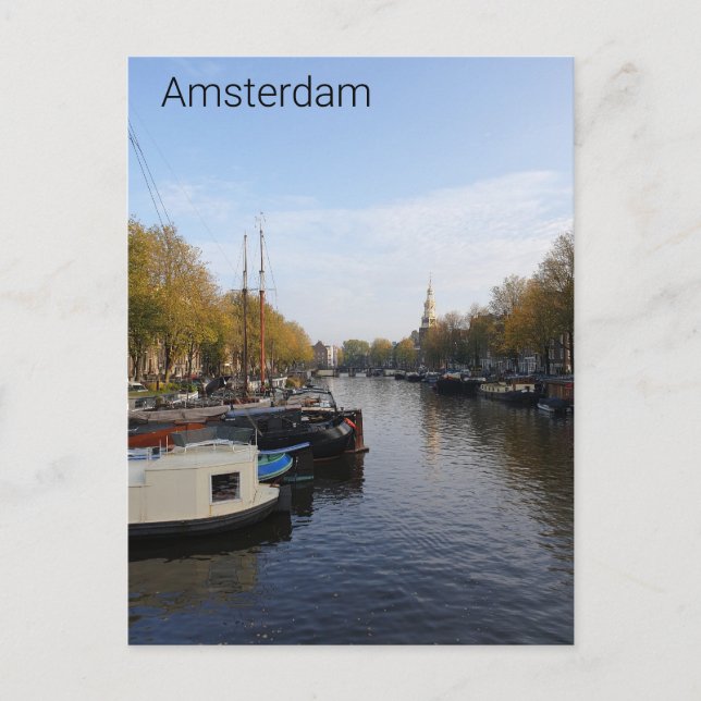 Amsterdam Postcard (Front)