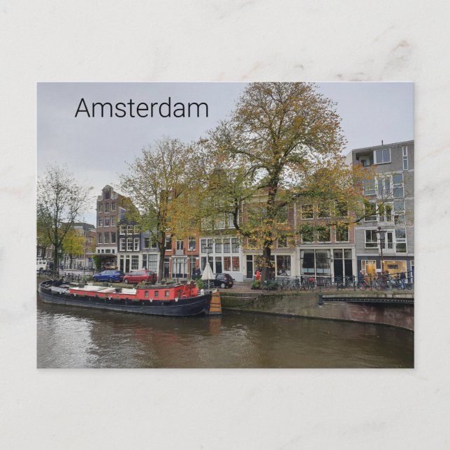 Amsterdam Postcard (Front)