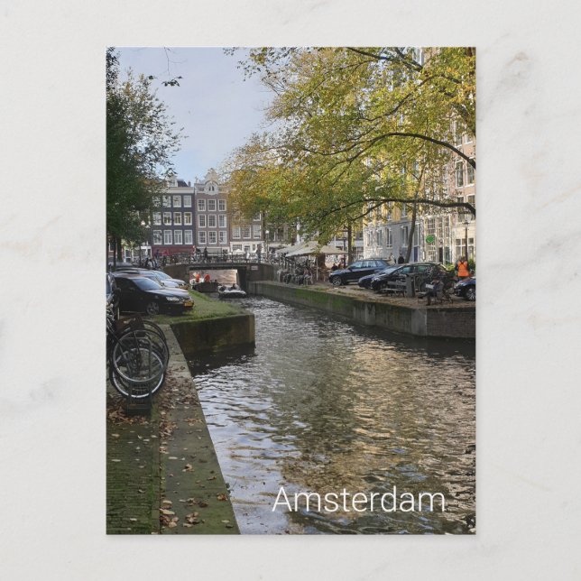 Amsterdam Postcard (Front)