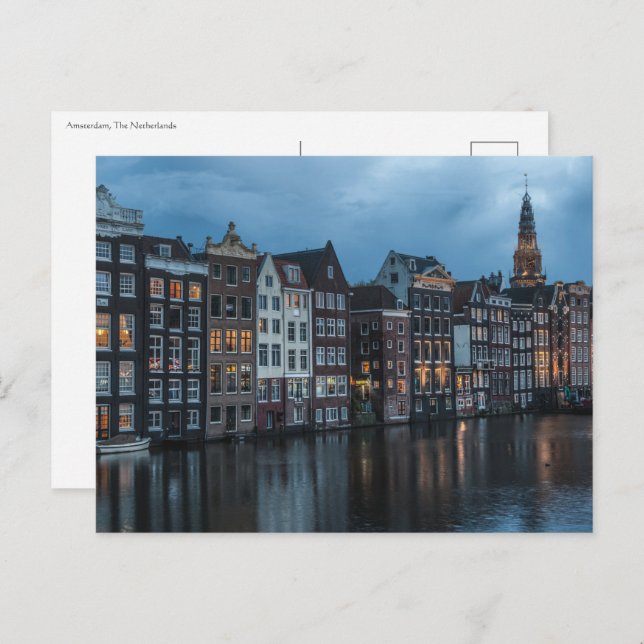 Amsterdam Postcard (Front/Back)