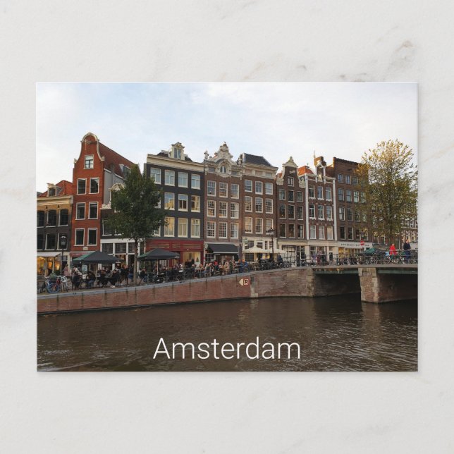 Amsterdam Postcard (Front)