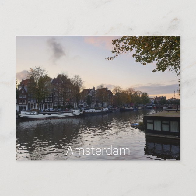 Amsterdam Postcard (Front)